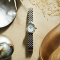 Citizen Eco-Drive L Rainell 20mm Silver Dial, Steel Watch EX1550-54A