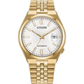 Citizen Automatic Tsuyosa 60 40mm White Dial, Gold Tone Watch NK0022-50A