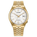 Citizen Automatic Tsuyosa 60 40mm White Dial, Gold Tone Watch NK0022-50A