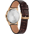 Citizen Eco-Drive Rolan 41mm Brown Dial, Leather Strap Watch AW2113-16X