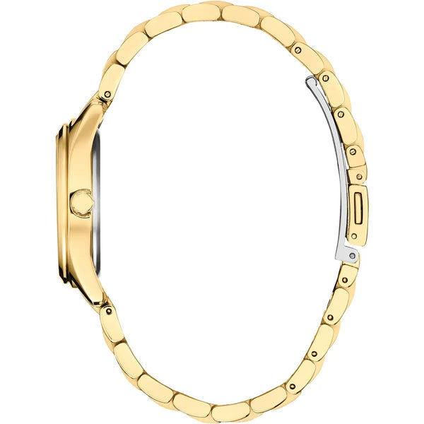 Citizen Eco-Drive Peyten, 30mm Mother-of-Pearl Dial, Gold Tone Watch EM1232-59D