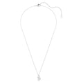 Swarovski Mixed cuts, Swan, White, Rhodium plated Pendant