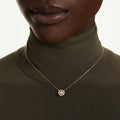 Swarovski Una Angelic Mixed cuts, White, 18K gold finish Pendant