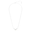Swarovski Classica Round cut, White, Sterling silver Necklace