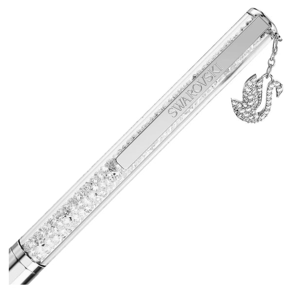 Swarovski Crystalline Swan, Chrome plated ballpoint pen