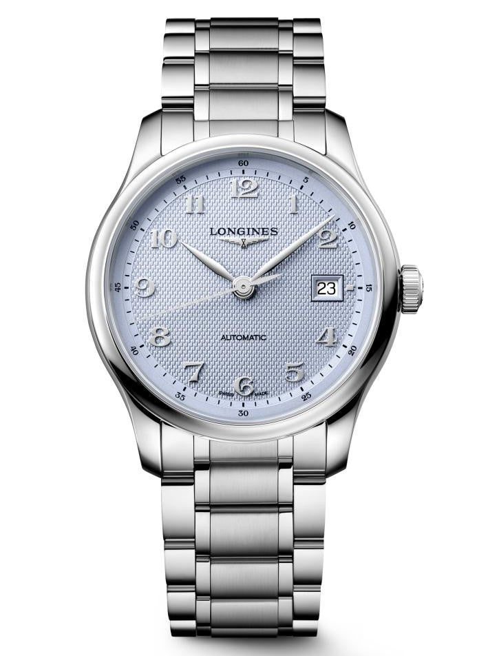 Longines Master Collection Automatic Ice Blue 39mm Watch L2.949.4.99.6