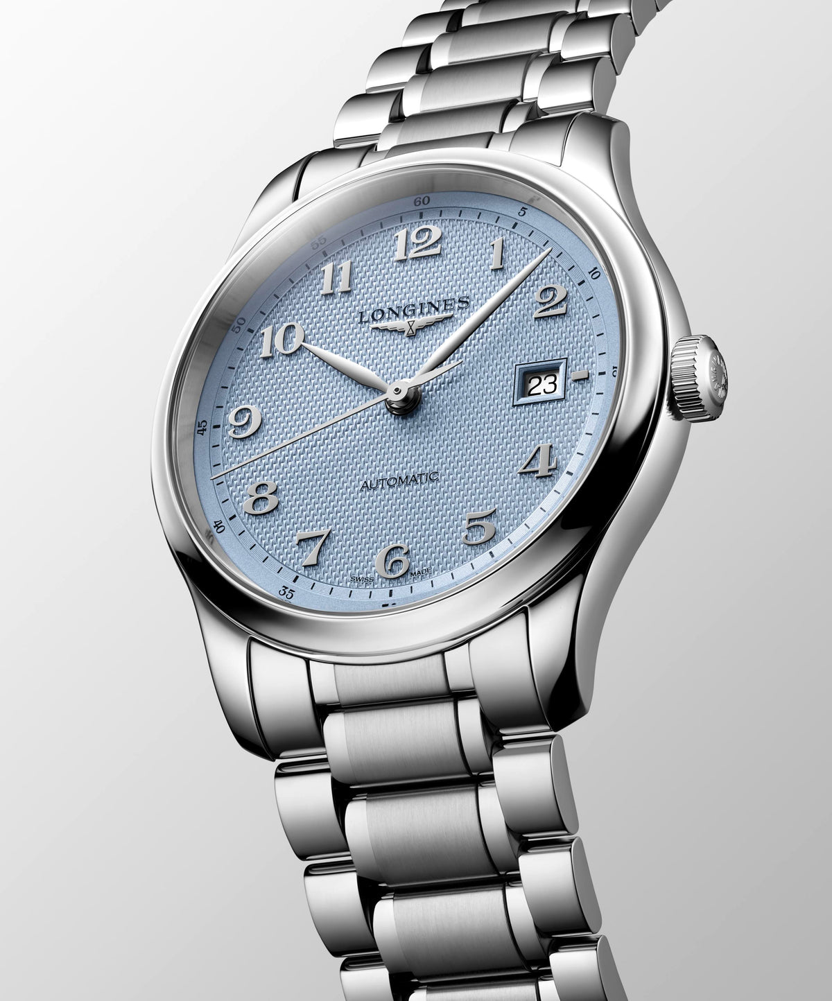 Longines Master Collection Automatic Ice Blue 41mm Watch L2.950.4.99.6