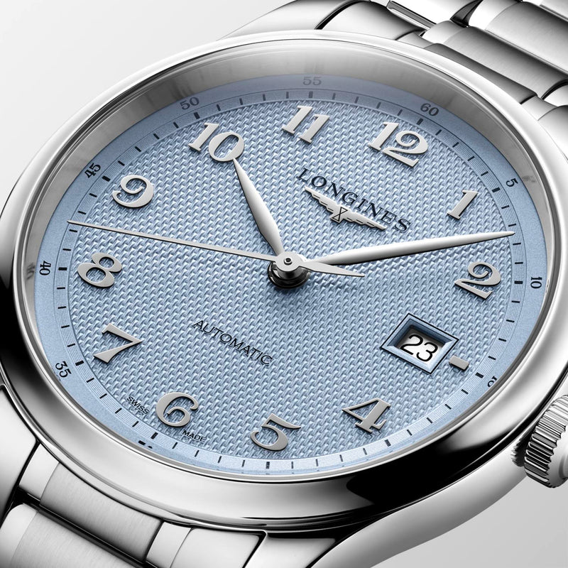 Longines Master Collection Automatic Ice Blue 41mm Watch L2.950.4.99.6