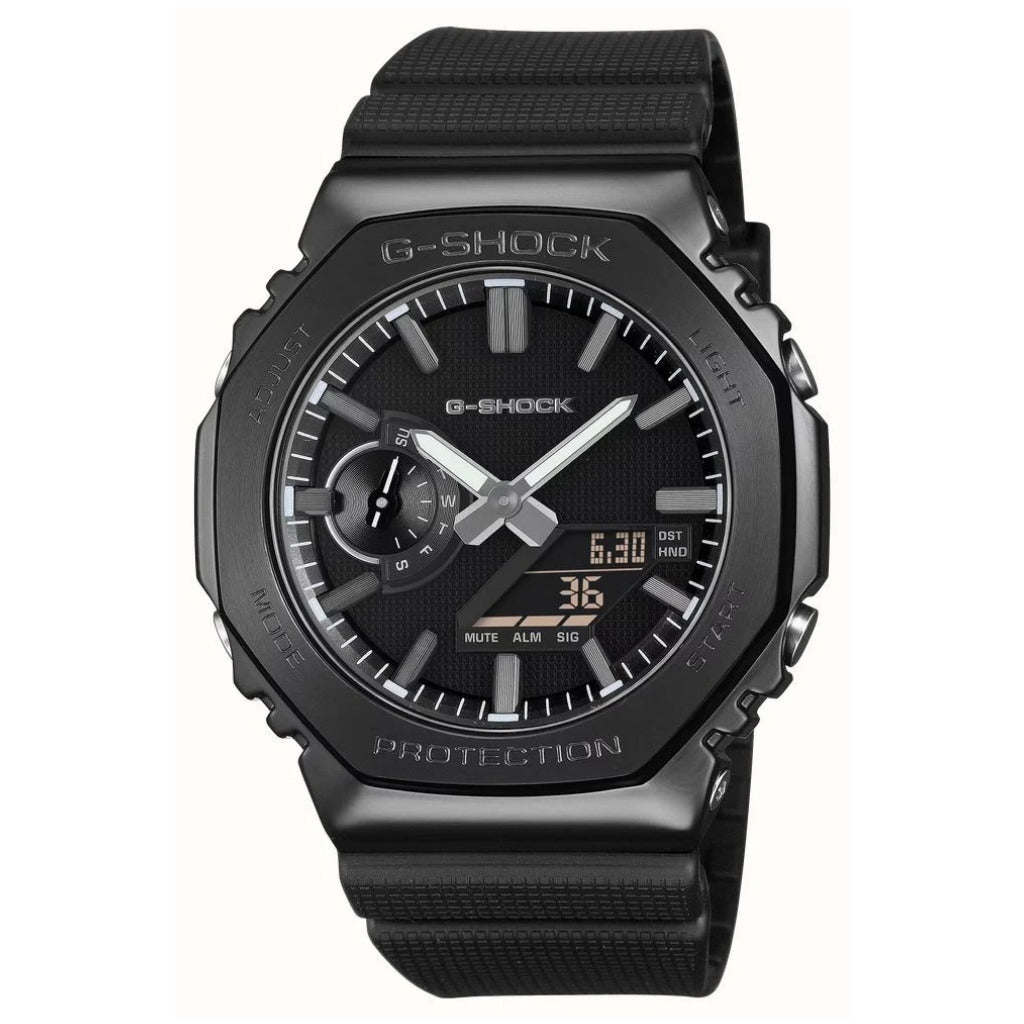 G-SHOCK 2100 Series Luxe Black Steel GM-2100LXB-1AER