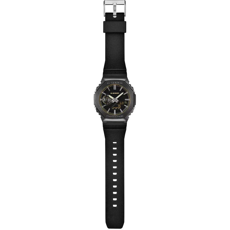 G-SHOCK 2100 Series Luxe Black and Gold Steel GM-2100LXB-1A9ER
