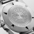 Longines HydroConquest Frosted Blue 39mm Steel  Mesh Bracelet Watch L3.779.4.99.6