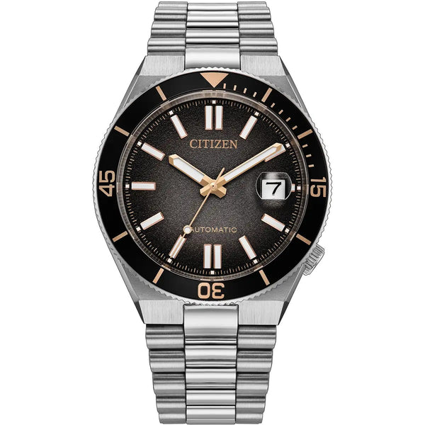 Citizen ''Tsuyosa'' Shore Timeslip Automatic Black 40mm Limited Edition Watch NJ0238-57E