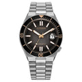 Citizen ''Tsuyosa'' Shore Timeslip Automatic Black 40mm Limited Edition Watch NJ0238-57E