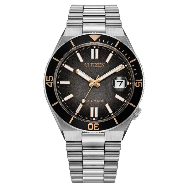 Citizen ''Tsuyosa'' Shore Timeslip Automatic Black 40mm Limited Edition Watch NJ0238-57E