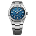 Nivada Grenchen F77 Blue MK2 No Date 38mm Stainless Steel Watch 68045A77