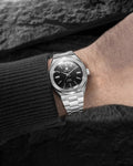 Nivada Grenchen F77 Dark Onyx MK2 38mm Watch 68035A77