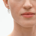 Georg Jensen Weft Double Earrings, Sterling Silver