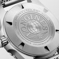 Longines HydroConquest Blue & Black 42mm Steel Mesh Bracelet Watch L3.779.4.90.6