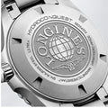 Longines HydroConquest Black 42mm Steel Bracelet Watch L3.788.4.56.6