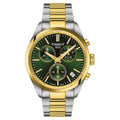 Tissot PR 100 Green, Two-Tone Chronograph 40mm Watch T1504172209100