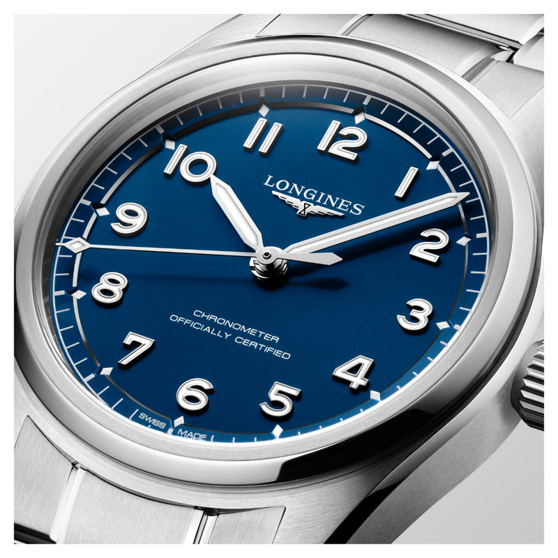 Longines Spirit Pilot Blue Dial 39mm Watch L3.809.4.93.6