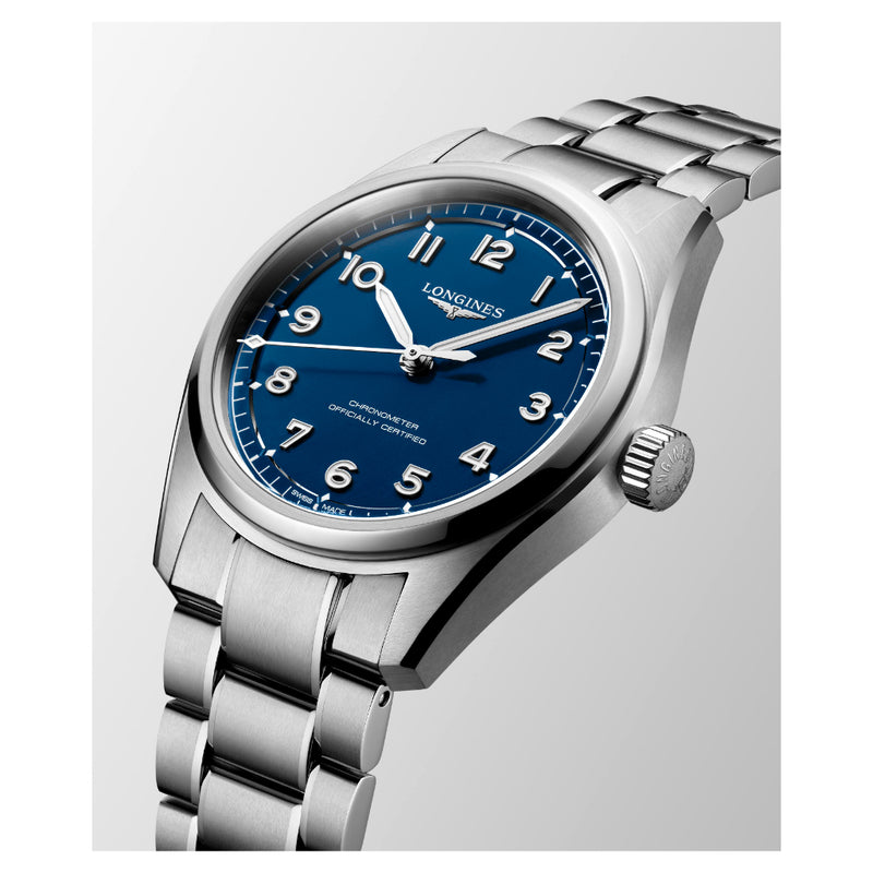 Longines Spirit Pilot Blue Dial 39mm Watch L3.809.4.93.6