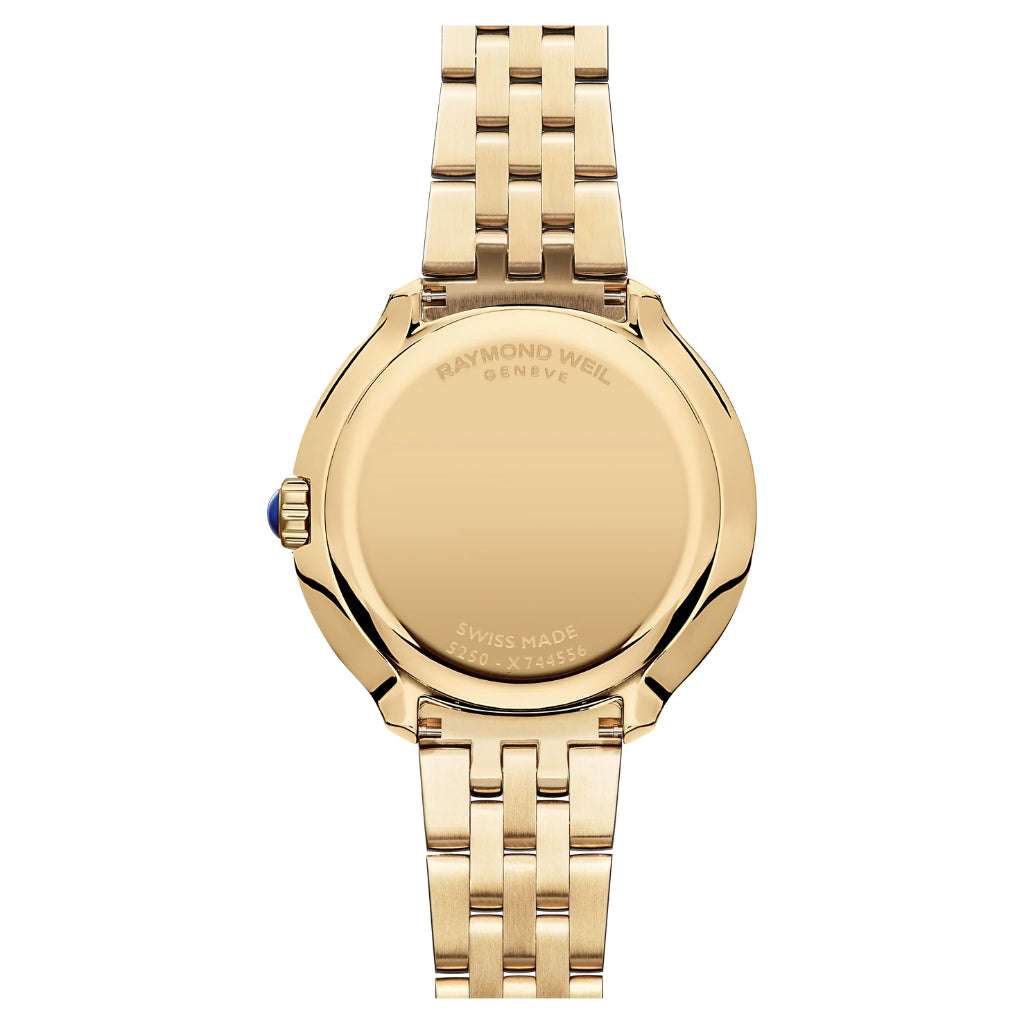 Rayond Weil Toccata Heritage White Dial, Diamond Bezel 28mm Watch 5250-PS-00650
