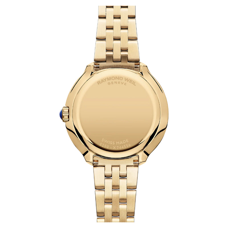 Rayond Weil Toccata Heritage White Dial, Diamond Bezel 28mm Watch 5250-PS-00650