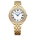 Rayond Weil Toccata Heritage White Dial, Diamond Bezel 28mm Watch 5250-PS-00650