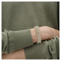 Georg Jensen Weft Double Link Bracelet, Sterling Silver