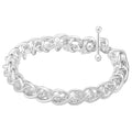Georg Jensen Weft Single Link Bracelet, Sterling Silver