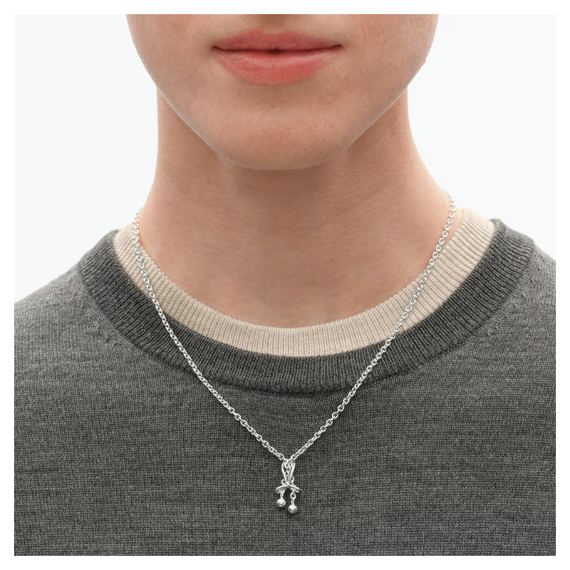 Georg Jensen Weft Pendant, Sterling Silver