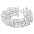 Georg Jensen Weft Triple Link Bracelet, Sterling Silver