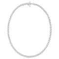 Georg Jensen Weft Slim Necklace, Sterling Silver