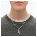 Georg Jensen Weft Medium Pendant, Sterling Silver