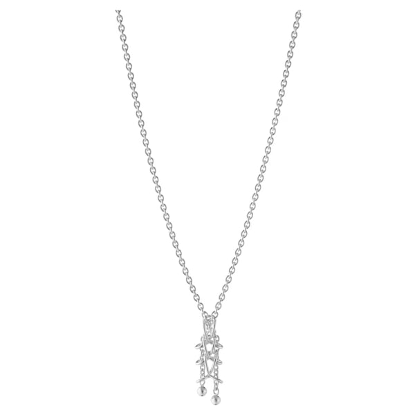 Georg Jensen Weft Medium Pendant, Sterling Silver