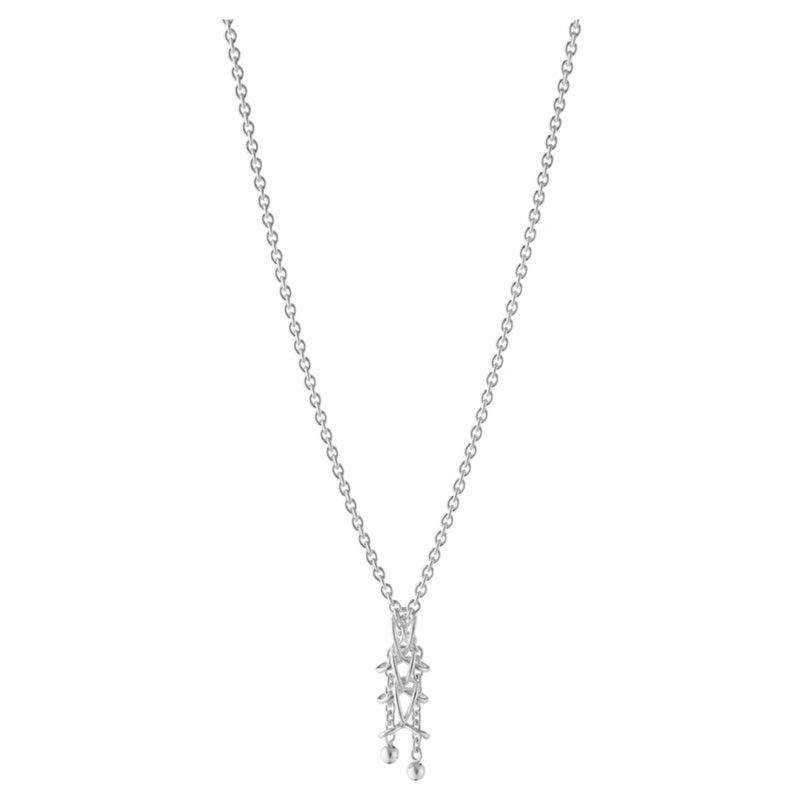 Georg Jensen Weft Medium Pendant, Sterling Silver