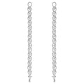 Georg Jensen Weft Slim Earrings, Sterling Silver
