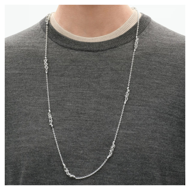 Georg Jensen Weft Sautoir, Sterling Silver
