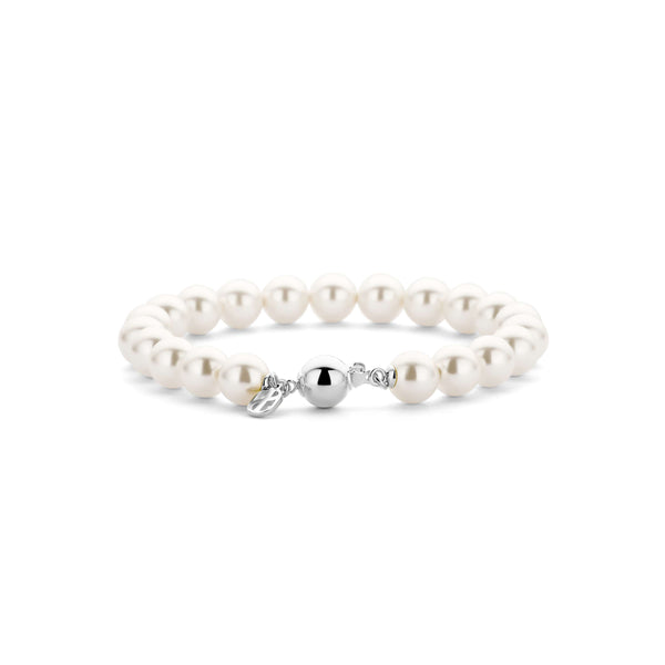 Ti Sento Icon Pearl Bracelet Silver