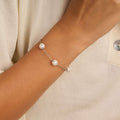 Ti Sento Pearl Charm Bracelet Silver