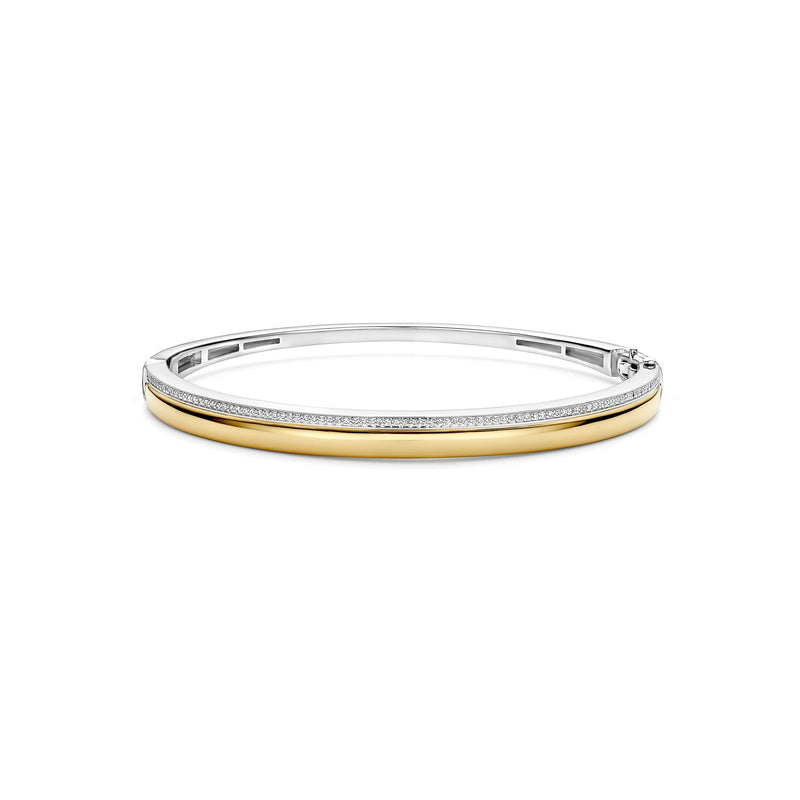Ti Sento Bold Zirconia Bangle