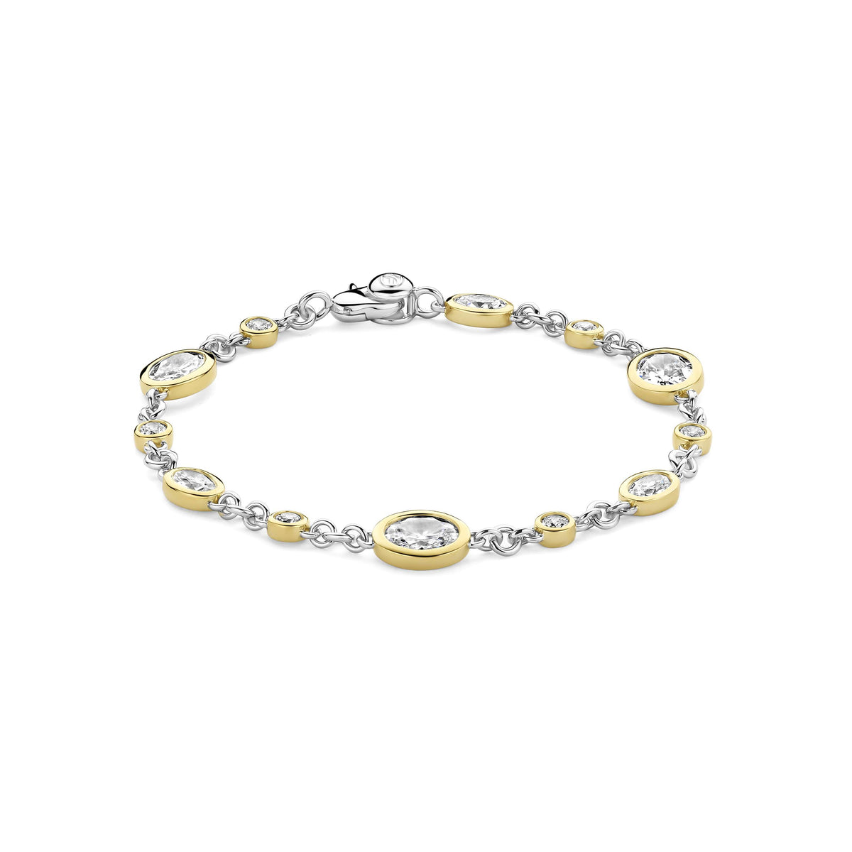 Ti Sento Oval Zirconia Bracelet