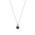 Ti Sento Blue Cushion Necklace with pendant