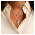 Ti Sento Classic Zirconia Necklace