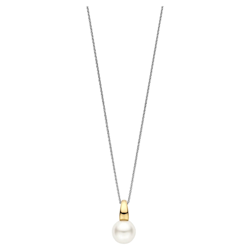 Ti Sento Necklace with Pearl pendant 10mm