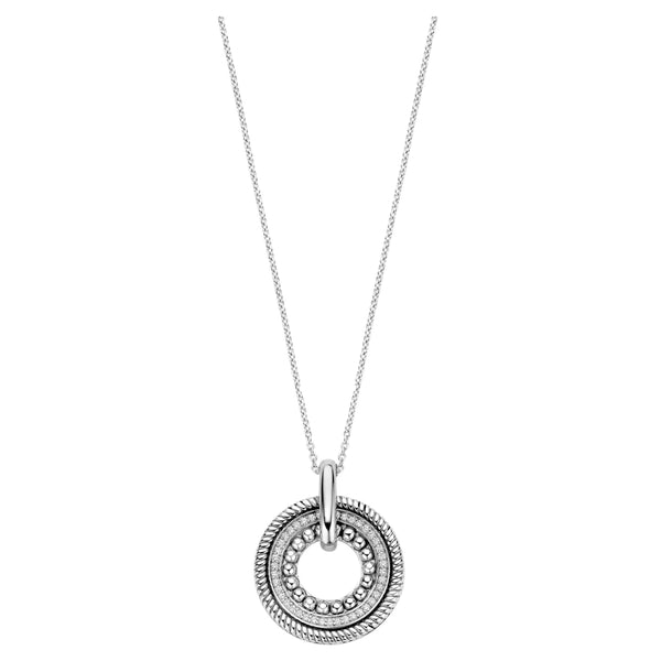 Ti Sento Structure Circle Necklace - M model