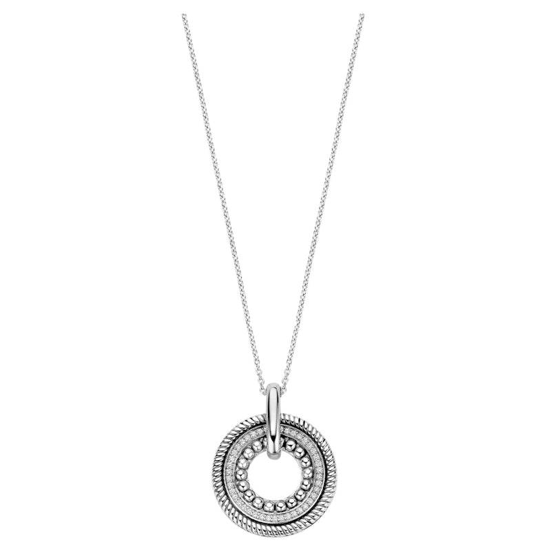 Ti Sento Structure Circle Necklace - M model