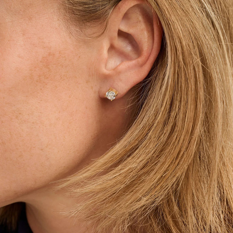 Ti Sento Classic Zirconia Earstuds 9mm