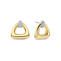 Ti Sento Vintage Open Triangle Earrings